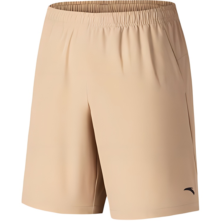 Anta Variety Training Collection Sports Shorts Men’s Light Brown