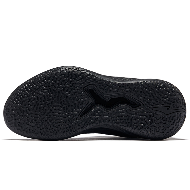 Erke Fearless 2.0 Cushioning Support Abrasion Resistant Slip Resistant Low top Basketball Shoes Men’s Jet Black