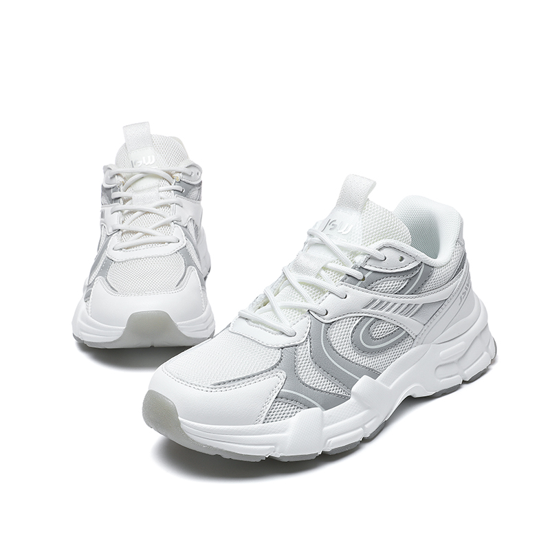 JSWEI Abrasion Resistant Slip Resistant Low top Casual Running Shoes Unisex