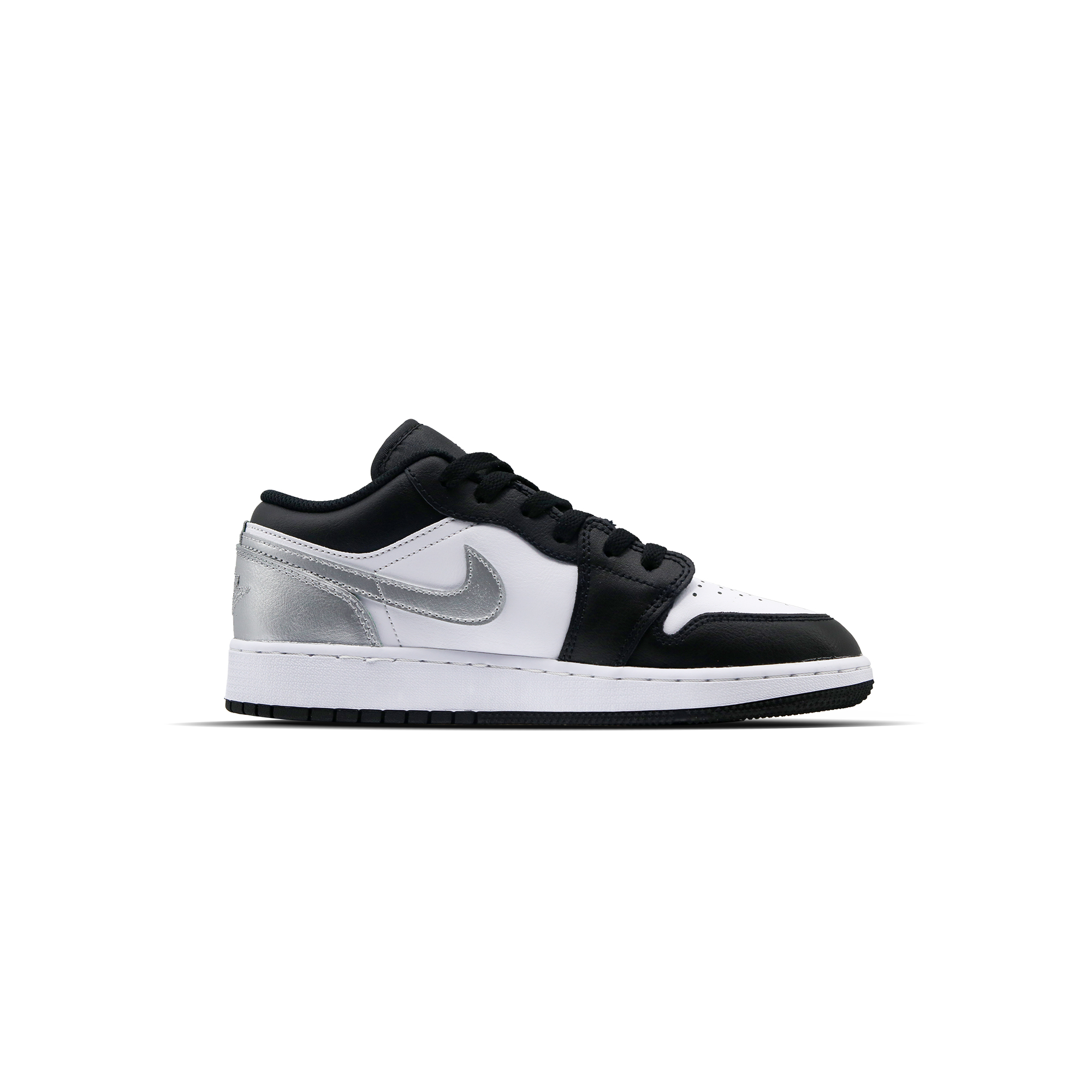 Jordan Air Jordan 1 Low ‘Silvery’ Low top Vintage Basketball Shoes Women’s Black Silver