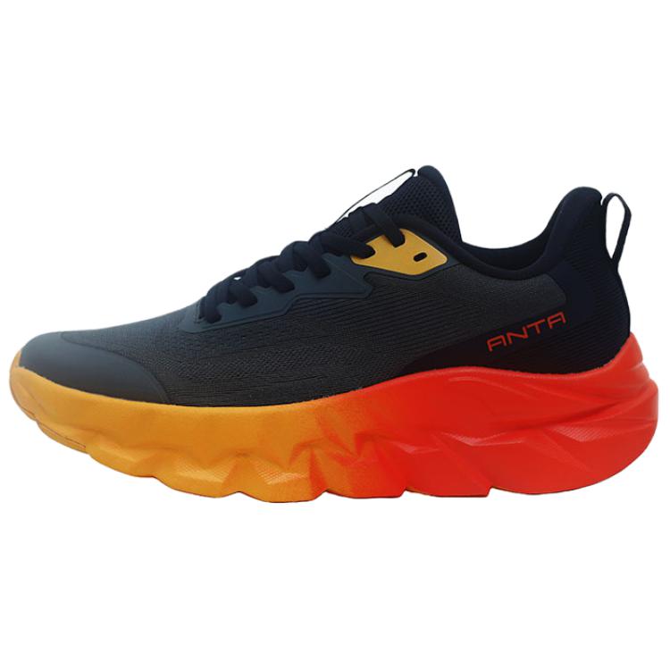 Anta Running Training Shoes Men's Volcanic Ash/Smoky Ink Gray