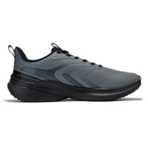 361° Slip Resistant Lightweight Non slip Lightweight Low top Casual Running Shoes Men’s Gray Black