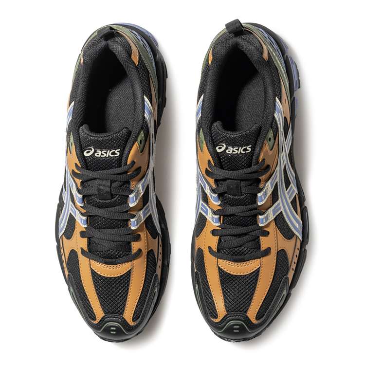 ASICS Gel Kahana 8 Cushioning Breathable Rebound Low top Trail Running Shoes Men’s Black Brown