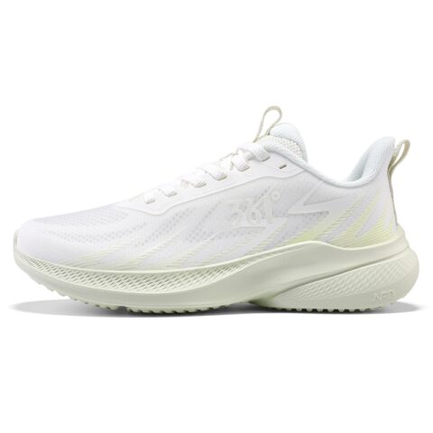361° Abrasion Resistant Breathable Low top Casual Running Shoes Women’s White Green