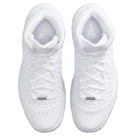 Nike Zoom Kobe 3 Breathable Vintage Basketball Shoes Unisex White
