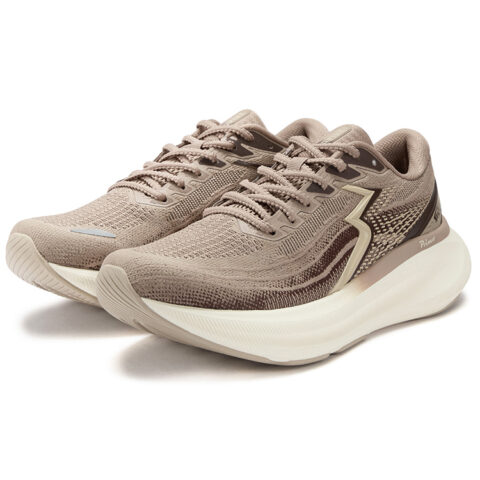 361° PP Film Polypropylene Film Low top Casual Running Shoes Men’s Coffee Brown