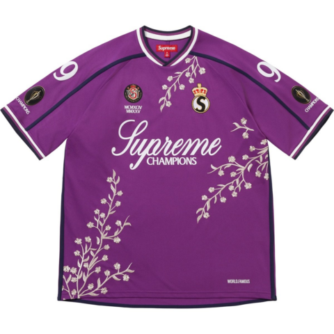 Supreme floral soccer T-shirt