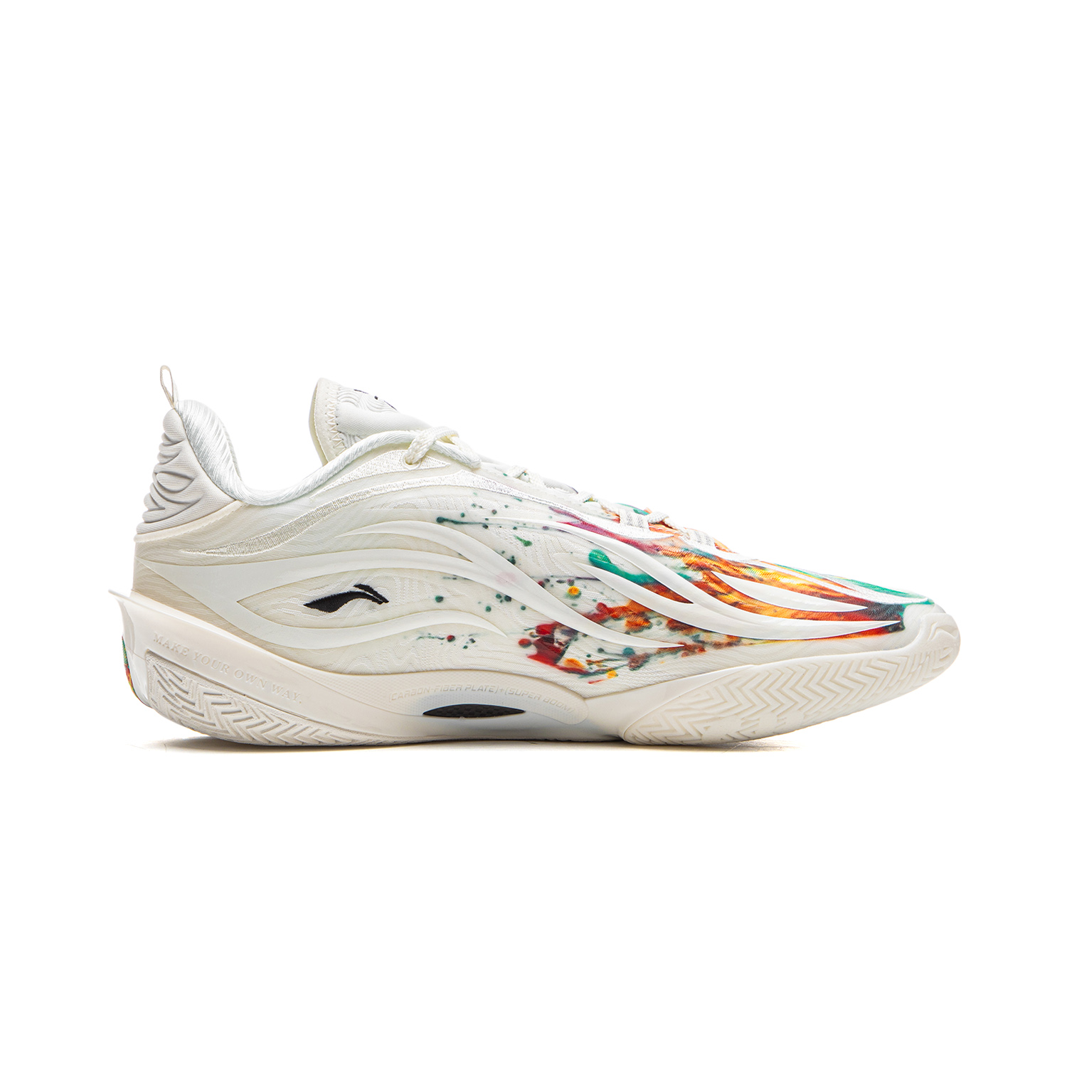 Li Ning Wade 808 5Ultra V2 Low top Basketball Shoes Men’s Champagne White