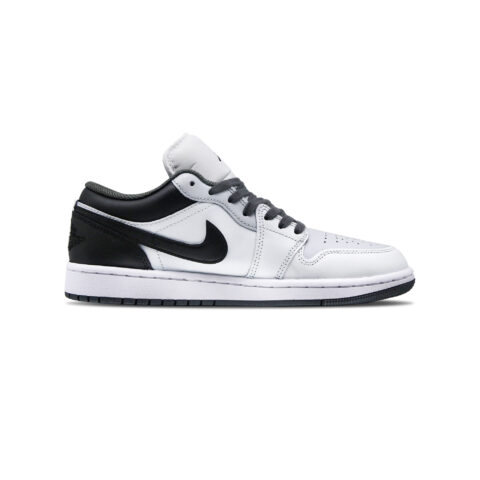 Jordan Air Jordan 1 Abrasion Resistant Low top Vintage Basketball Shoes Unisex Black White