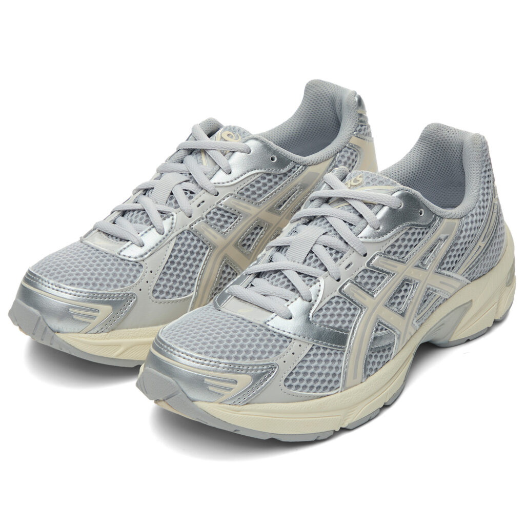 ASICS Gel 1130 Abrasion Resistant Low top Casual Running Shoes Women’s Silver Gray