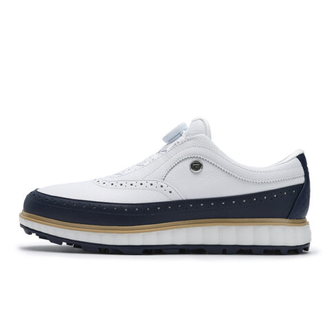 FILA NOBLE Cushioning, Wear Resistant Low top Training Shoes Men’s FILA White, Celebration Blue