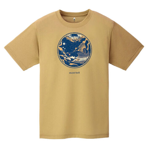 MONTBELL SS25 Quick Dry T Shirts Unisex