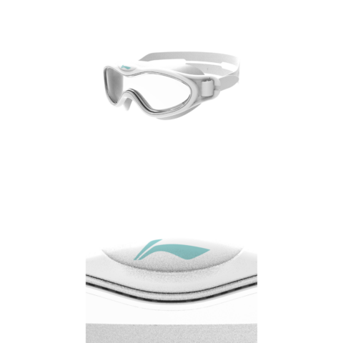 Li Ning Swim Goggles PP/Silicone Kids’ White