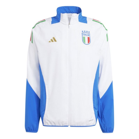 Adidas UEFA European Football Championship Italy Team Soccer Jersey Unisex White/Blue