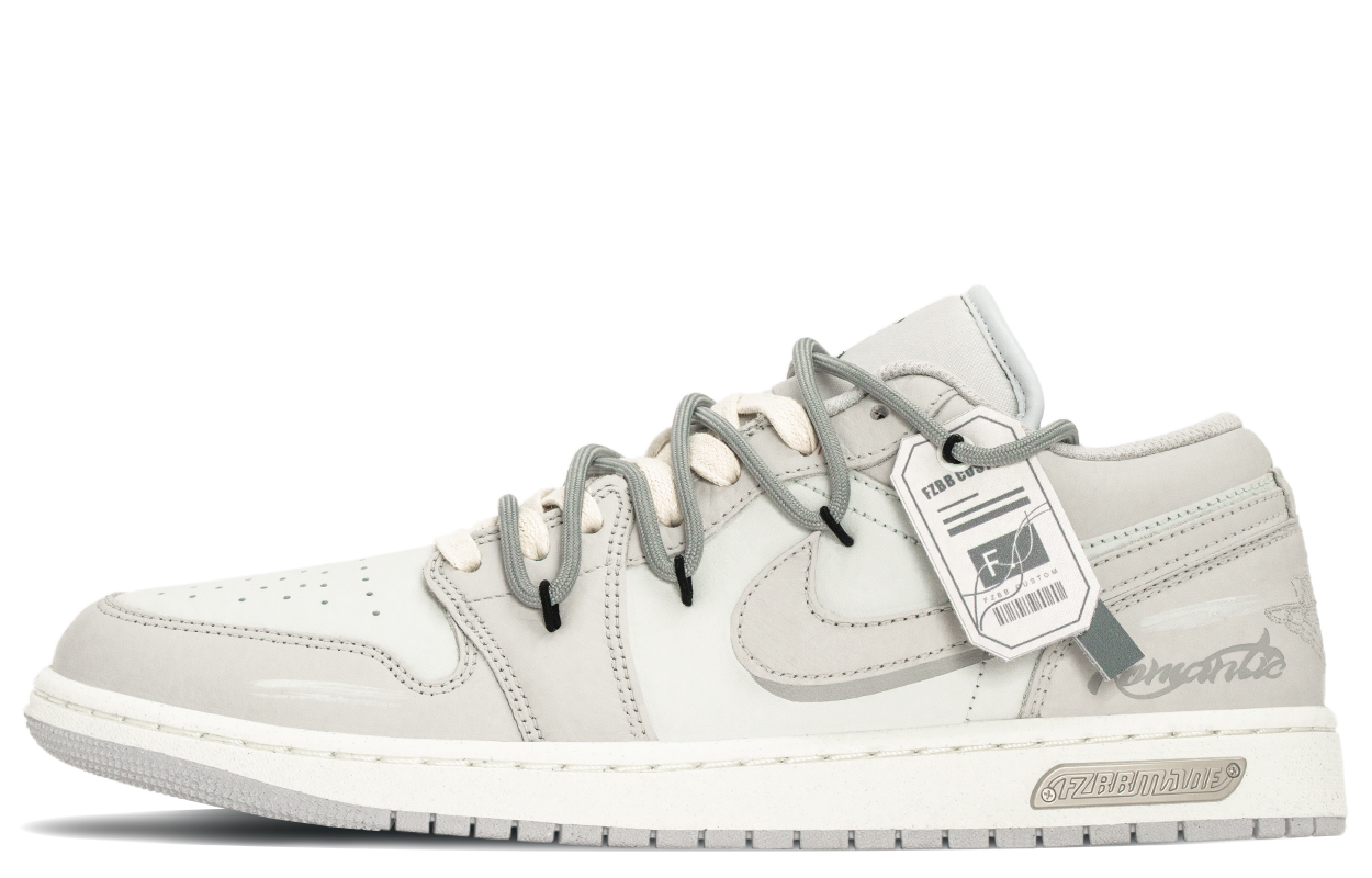 Jordan Air Jordan 1 Romantic, Special Box Abrasion Resistant Abrasion Resistant Low top Vintage Basketball Shoes Men’s