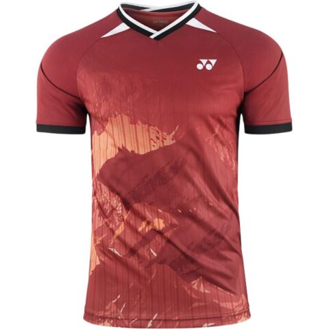 YONEX Badminton Jerseys Men's V Neck Moderate