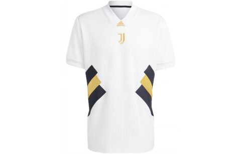 Adidas SS23 ICONS Collection Soccer Jerseys Men's White Moderate Straight Fit