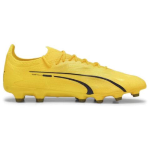 PUMA Ultra Ultimate AG Artificial Ground HG Hard Ground Soccer Shoes Men’s Yellow