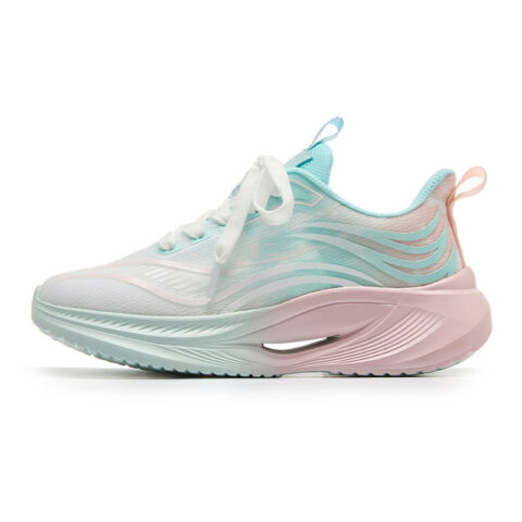 WARRIOR Running Shoes Women’s Low Top White/Green/Pink