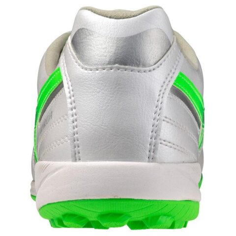 Mizuno TF Turf Slip Resistant Abrasion Resistant Soccer Shoes Unisex Silver Green