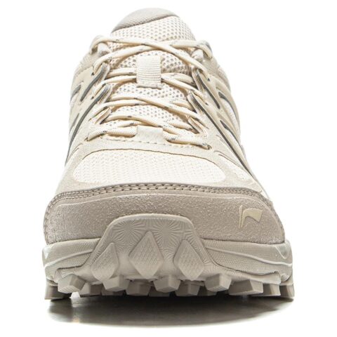 Li Ning Gundam Low top Casual Trail Running Shoes Women’s Sand Gravel Dust Smoke Gray