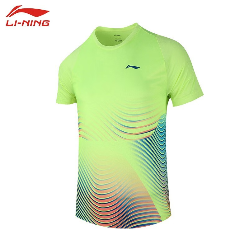 Li Ning Badminton Collection Badminton Jersey Unisex Fluorescent Yellow Green