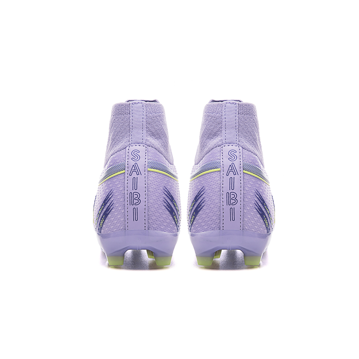 Saibi FG Rubber Long Studs TF Rubber Broken Studs Natural Grass Cushioning Breathable Stain Resistant