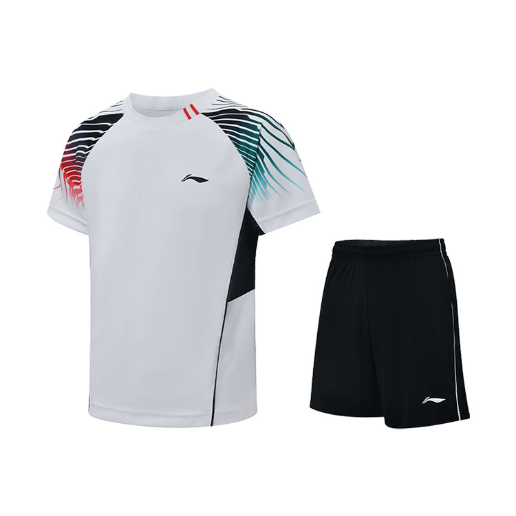 Li Ning Badminton Collection Casual Sportswear Unisex White Black