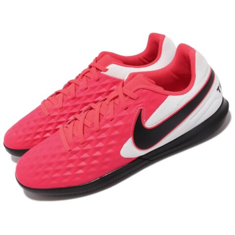 Nike Legend 8 CLUB Comfortable Slip Resistant Abrasion Resistant Soccer Shoes Men’s Red Black