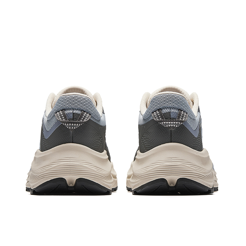 Anta Fabric Cushioning, Wear Resistant Low top Casual Running Shoes Men’s Gray