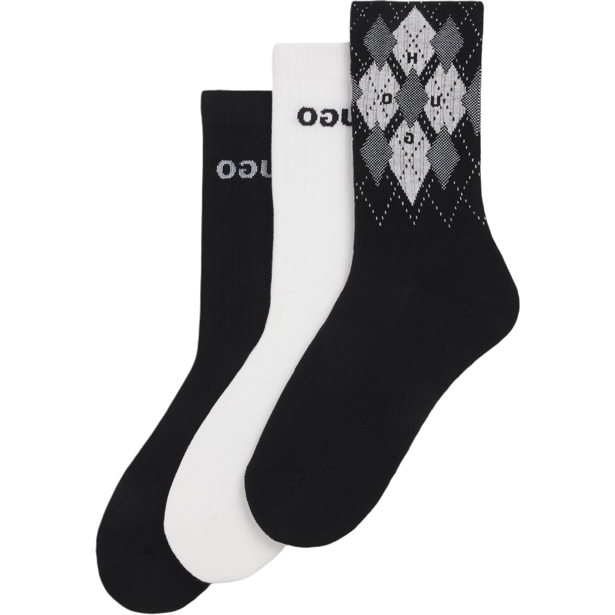 HUGO BOSS FW25 Crew Socks Men's 3 Pack