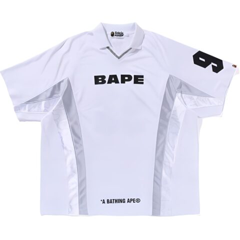 A BATHING APE SS24 Soccer Jersey Men's