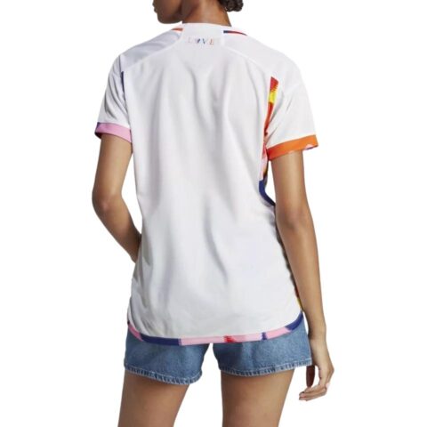 Adidas Soccer Jerseys Women’s White Crew Neck Moderate