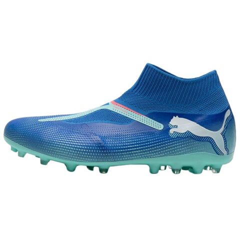 PUMA FUTURE 7 MATCH MG Multi Ground Artificial Turf Breathable Soccer Shoes Men’s Blue