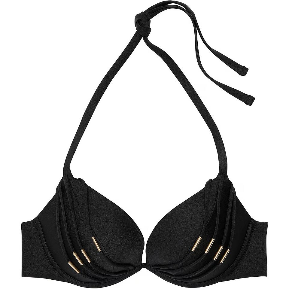 Victoria's Secret Two Piece Swimsuit Women's Black