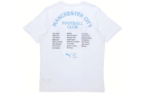 PUMA Manchester City Football Club T Shirt Men’s White