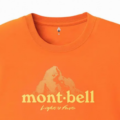 MONTBELL SS25 Quick Dry T Shirts Unisex