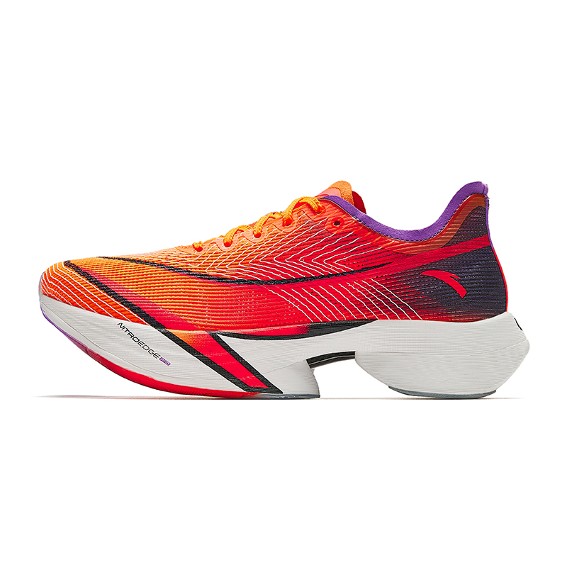 Anta C10 Pro Slip Resistant, Abrasion Resistant, Breathable Low top Running Shoes Women’s Orange Red