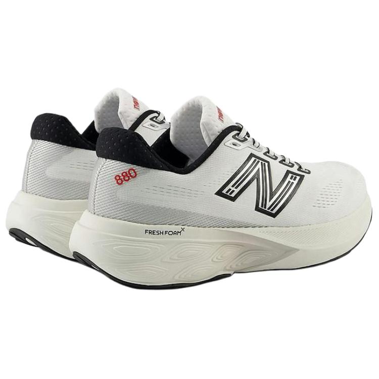 New Balance Fresh Foam X 880 V15 Support Rebound Running Shoes Men’s White Black