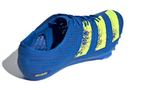 Adidas Adizero Finesse Spikes ‘Football Blue Solar Yellow’