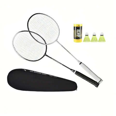 Anta Aluminum Alloy Badminton Rackets Control Type All around Defense Entry level 1U/G4