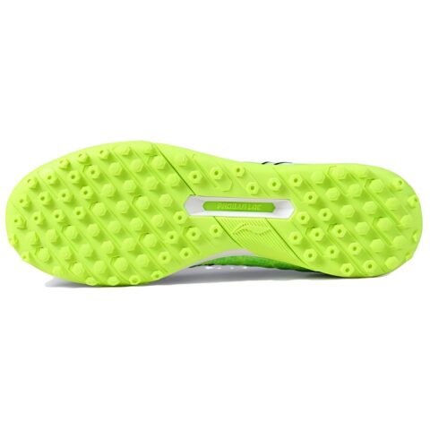 Li Ning MG Multi Ground Artificial Turf Pu Slip Resistant And Abrasion Resistant Coverage Soccer Shoes Men’s Green