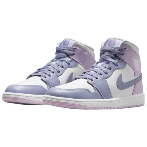 Jordan 1 Mid Indigo Haze Doll White Women’s