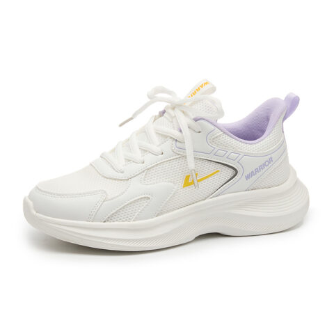 WARRIOR Running Shoes Women’s Low Top White/Purple
