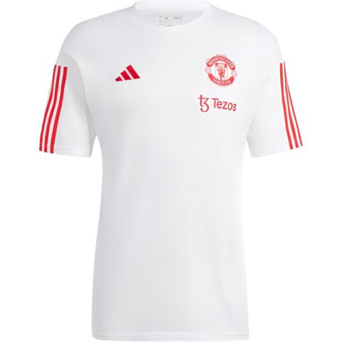 Adidas Manchester United Tiro 23 Training T Shirt Soccer Jersey Men’s White