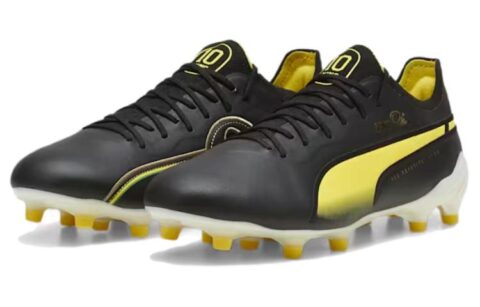 PUMA King Ultimate Pel FG/AG ‘Black Yellow’