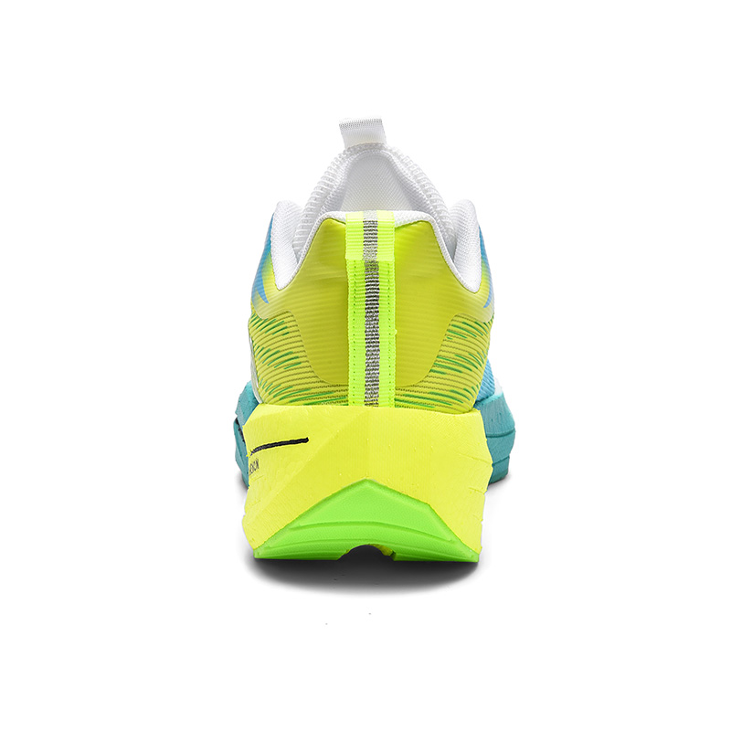 LINGHANGLUOTUO Running Shoes Unisex Low Top Spring Green/Electric Glow/Flint Stones