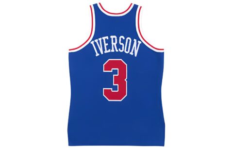 Mitchell & Ness 1996/97 Allen Iverson Philadelphia 76ers Authentic Alternate Jersey