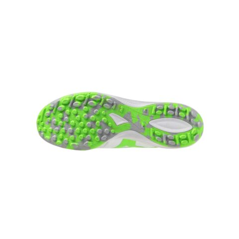 Mizuno SALA Comfortable TF Turf Cushioning Soccer Shoes Unisex Silver White