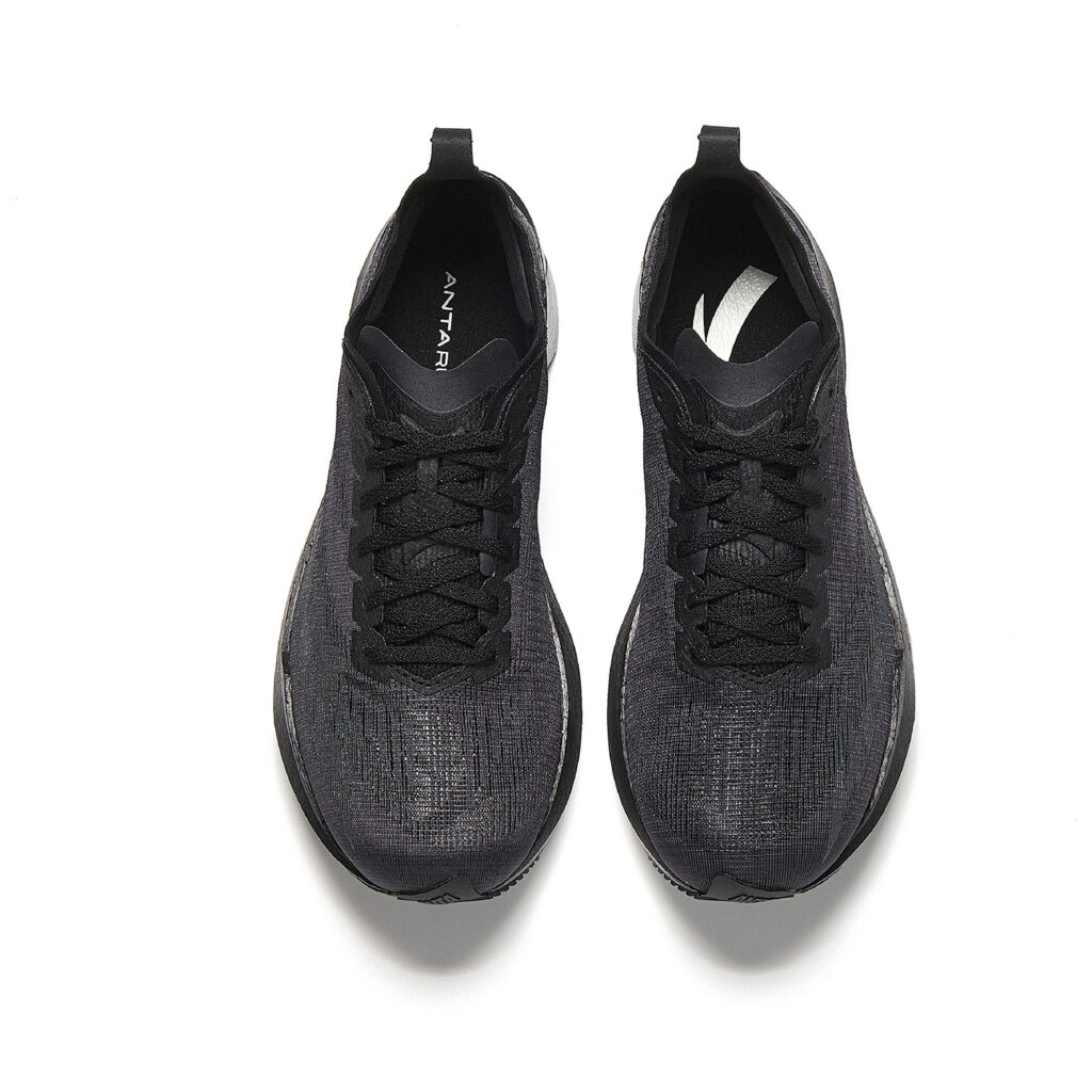 Anta Low top Nitrogen Technology KPU Outsole Casual Training Racing Running Shoes Men’s Basic Black